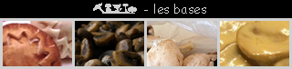 lien recette - les bases - champignon